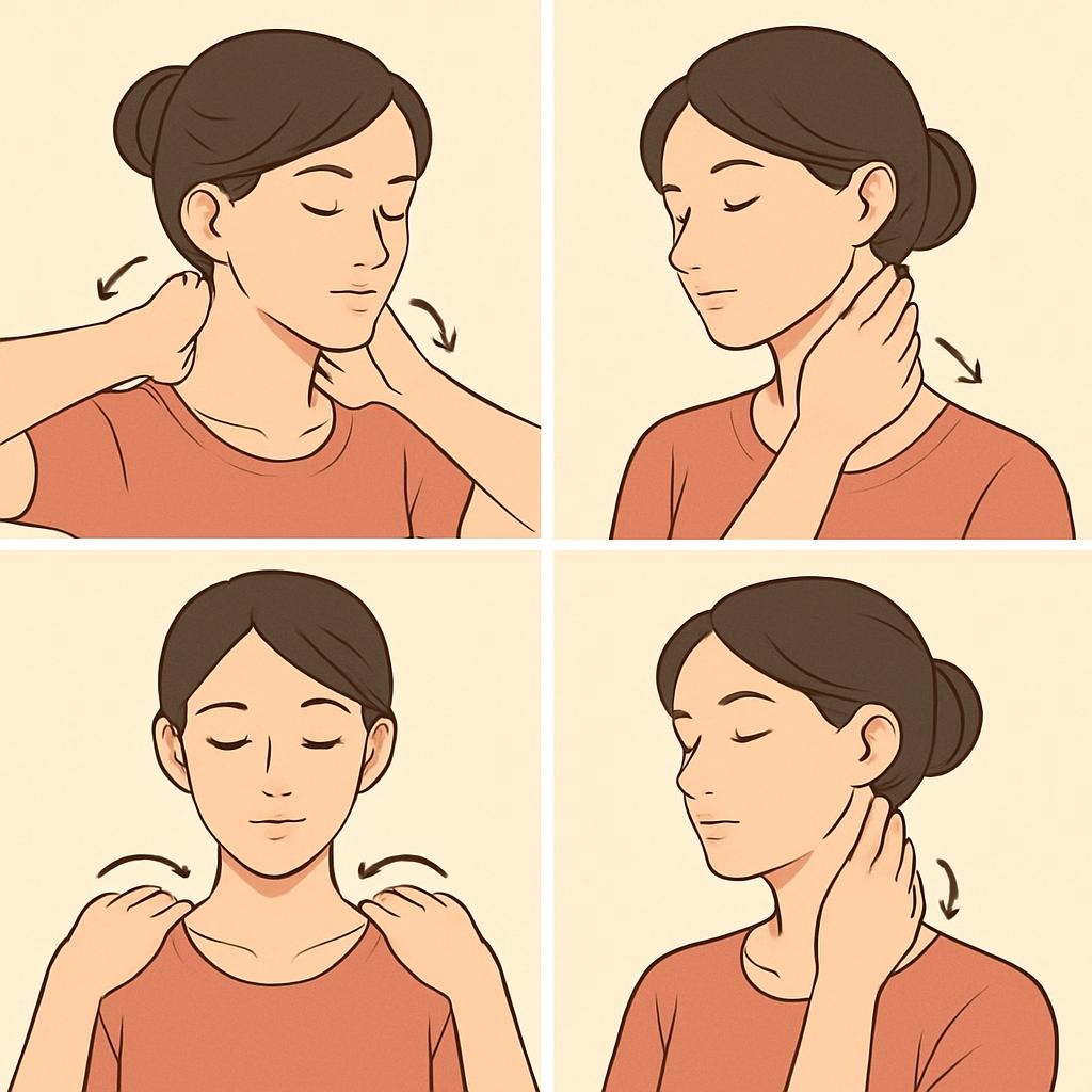 Just 5 Minutes! A Simple Massage Guide to Relieve Shoulder and Neck Fatigue